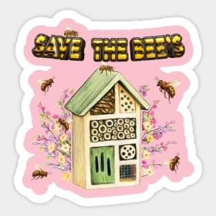 SAVE THE BEE'S Sticker